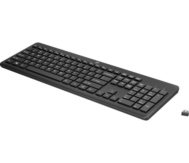 HEWLETT-PACKARD Klawiatura HP 230 Wireless Keyboard bezprzewodowa czarna 3L1E7AA 3L1E7AA 3L1E7AA                         - 721087 - zdjęcie 2